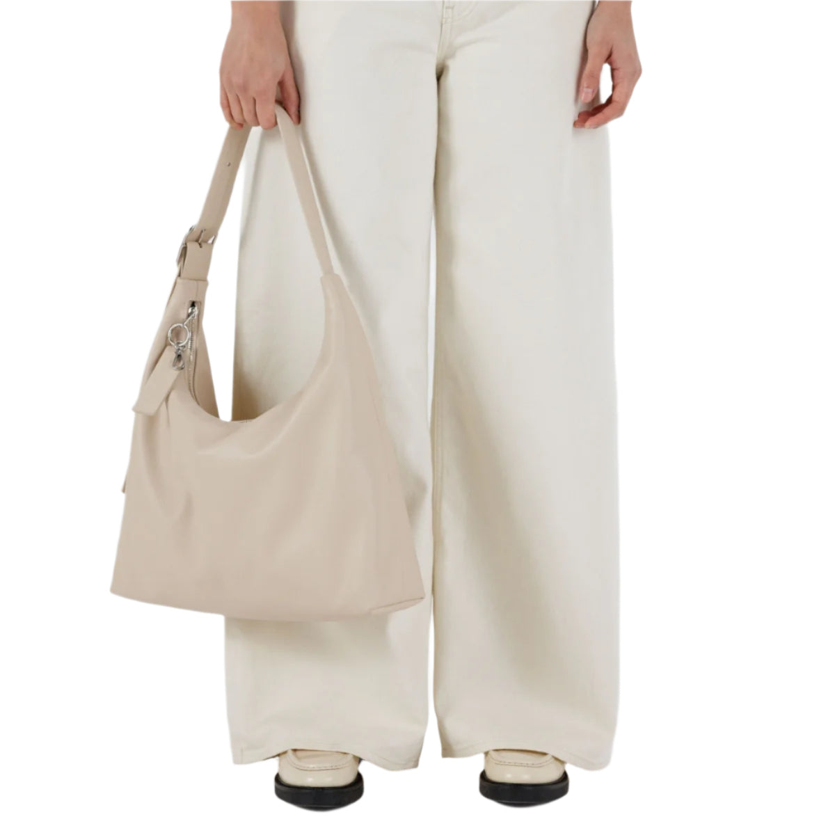 Baggu Recycled Leather Shoulder Bag