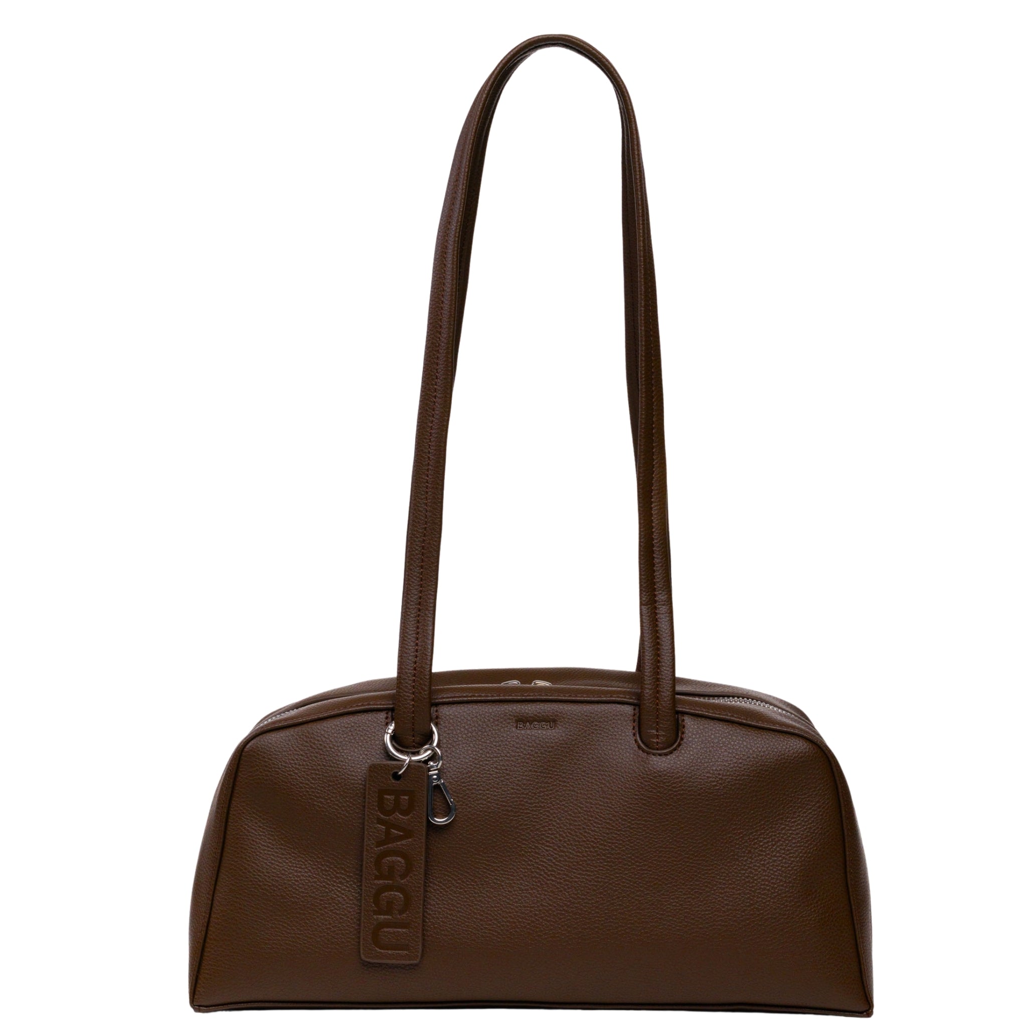 Baggu Recycled Leather Bowler Bag