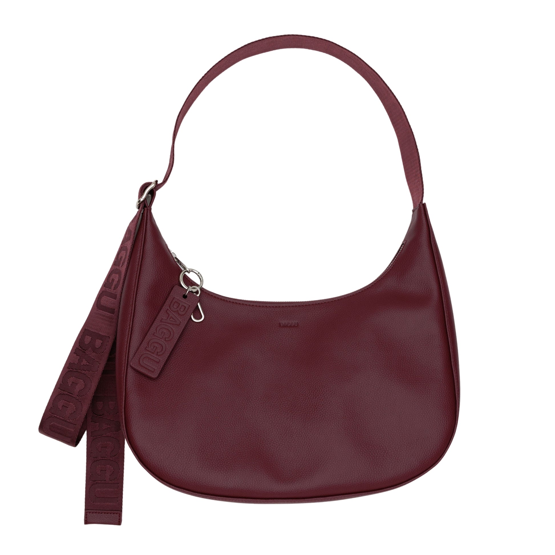 Baggu Medium Recycled Leather Crescent Bag