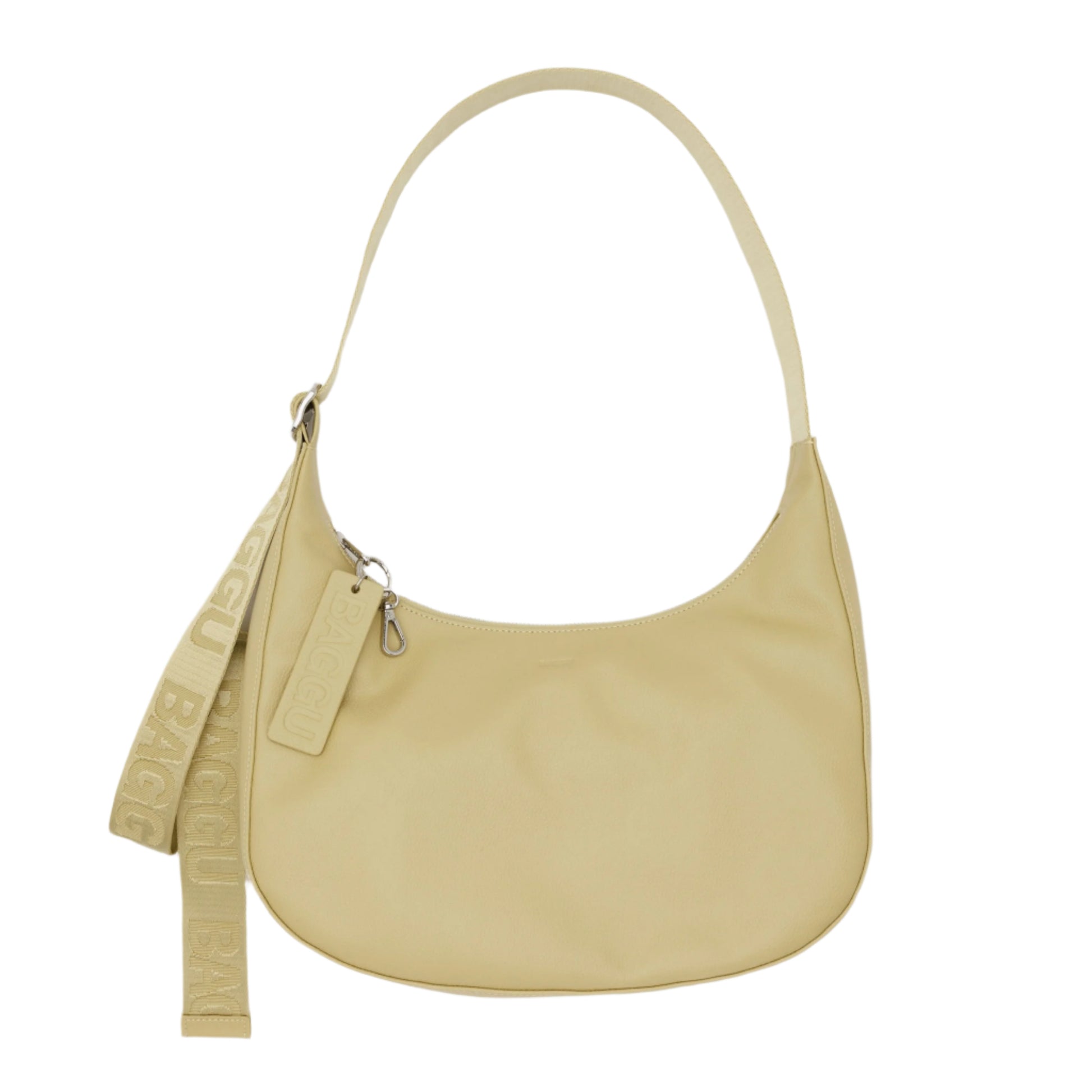 Baggu Medium Recycled Leather Crescent Bag