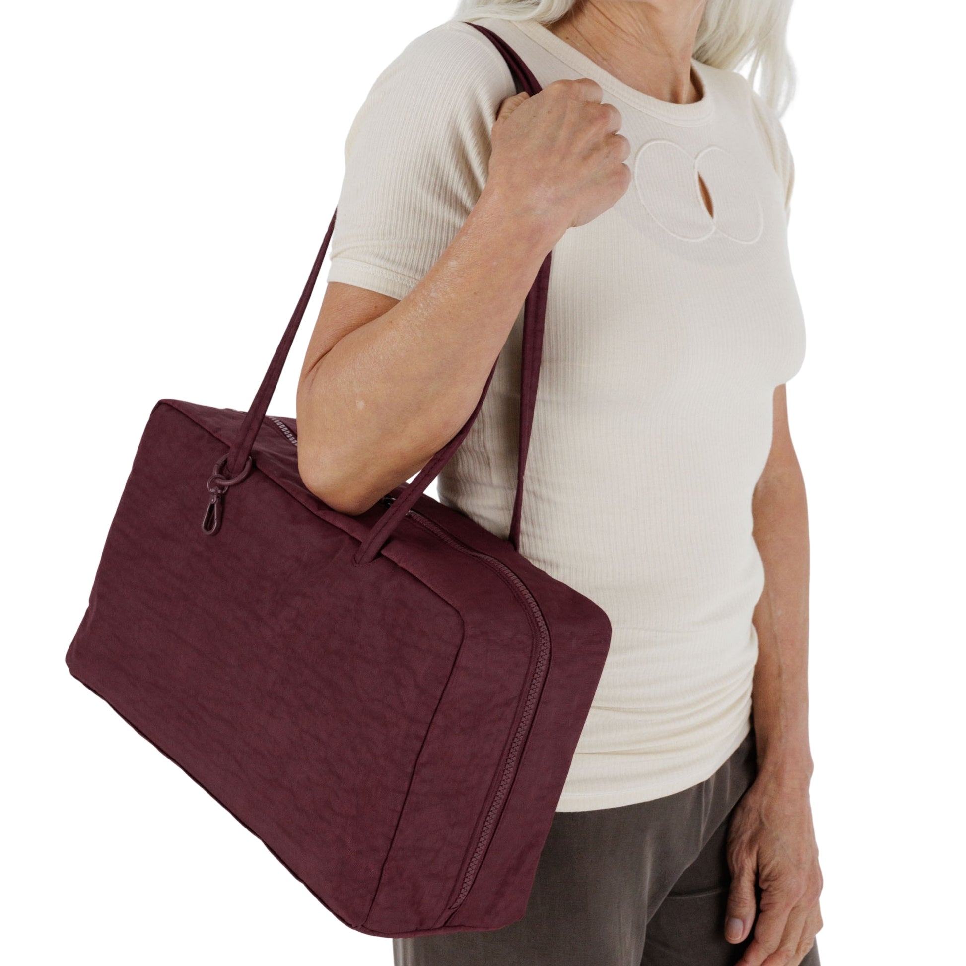 Baggu Medium Nylon Bowler Bag