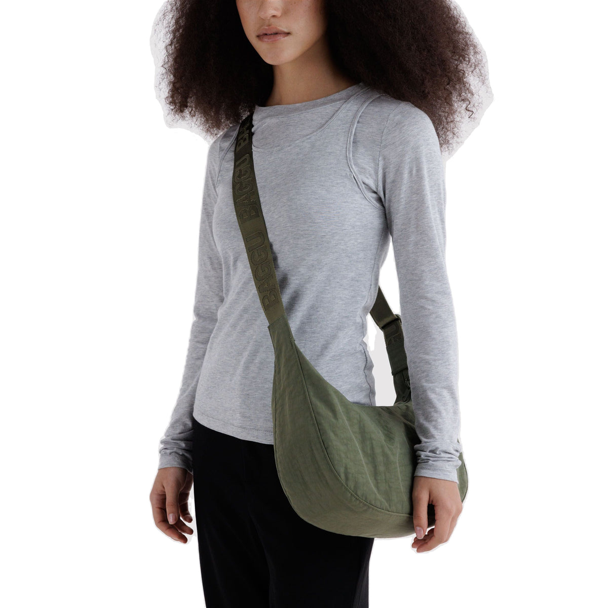 Baggu Medium Nylon Crescent Bag