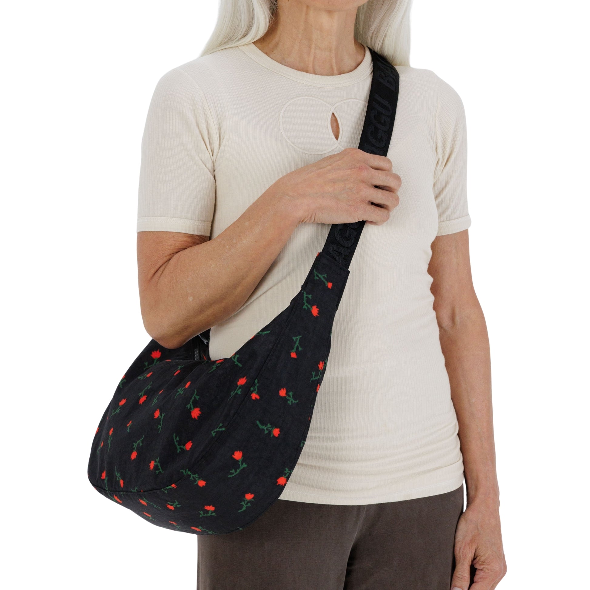 Baggu Medium Nylon Crescent Bag