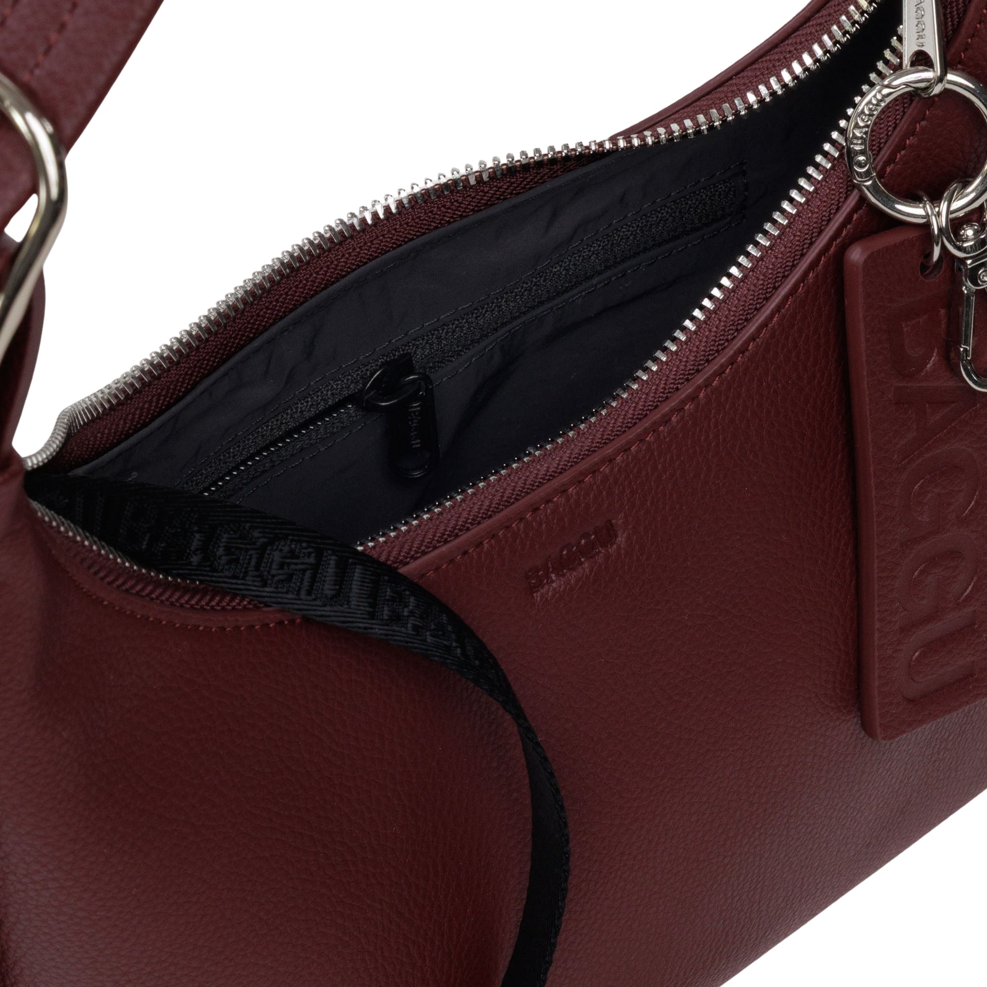 Baggu Mini Recycled Leather Shoulder Bag