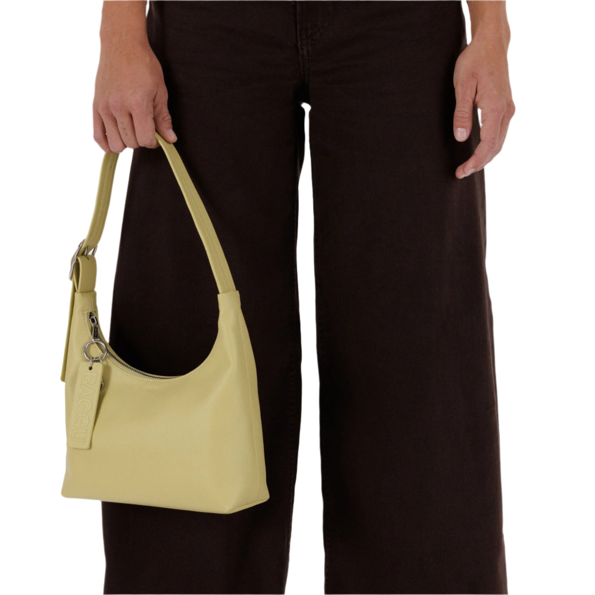 Baggu Mini Recycled Leather Shoulder Bag