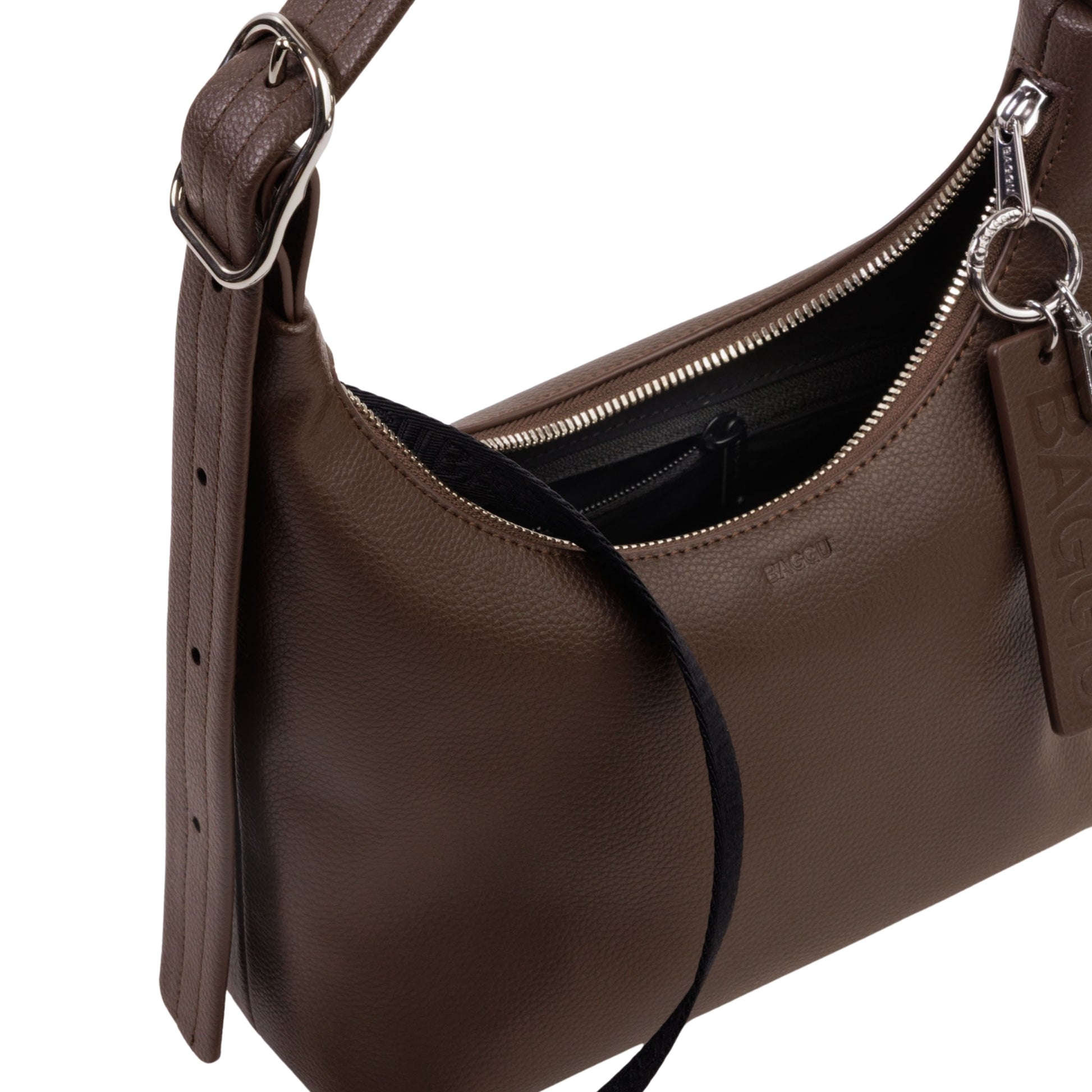 Baggu Mini Recycled Leather Shoulder Bag