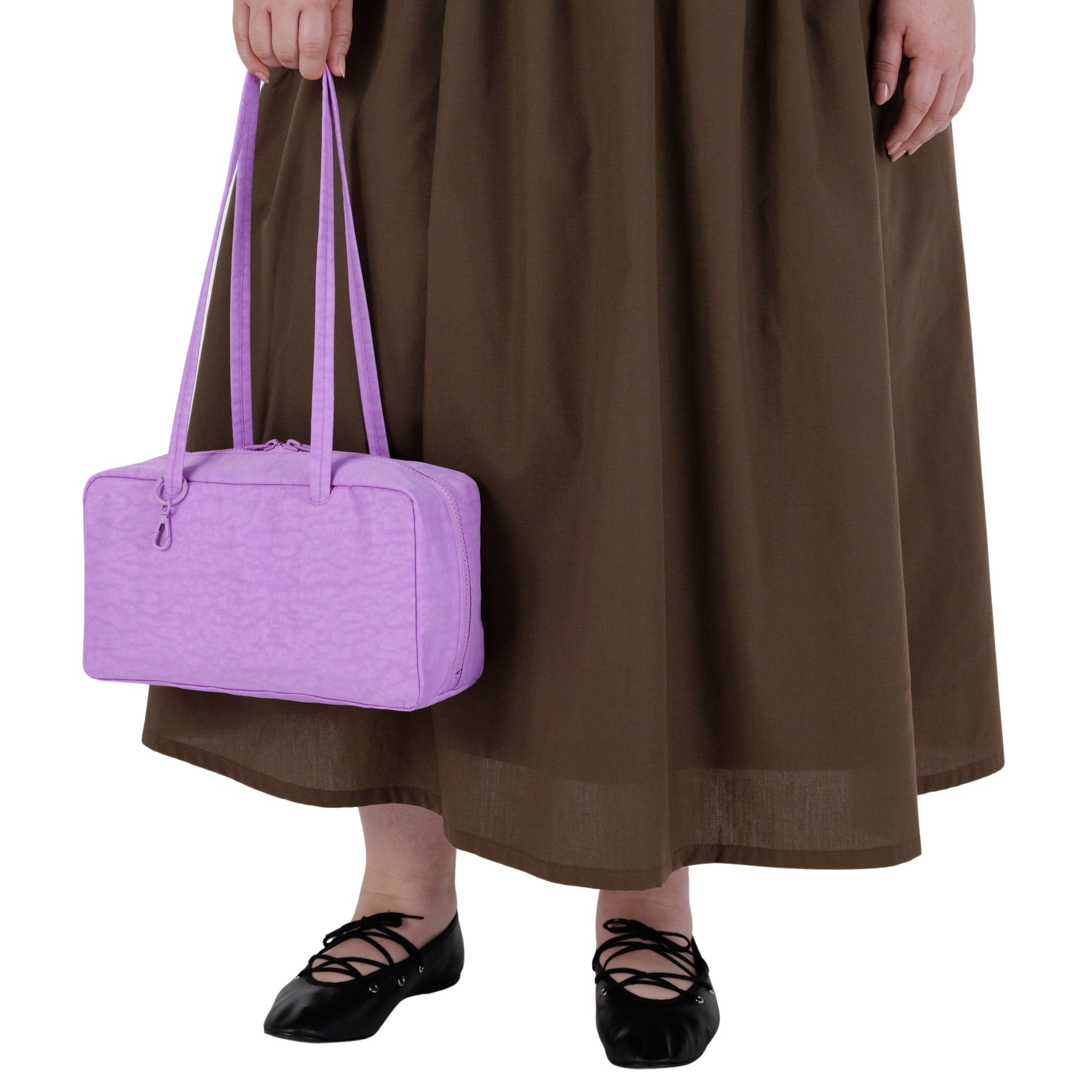 Baggu Nylon Bowler Bag in Rose – Te Koop
