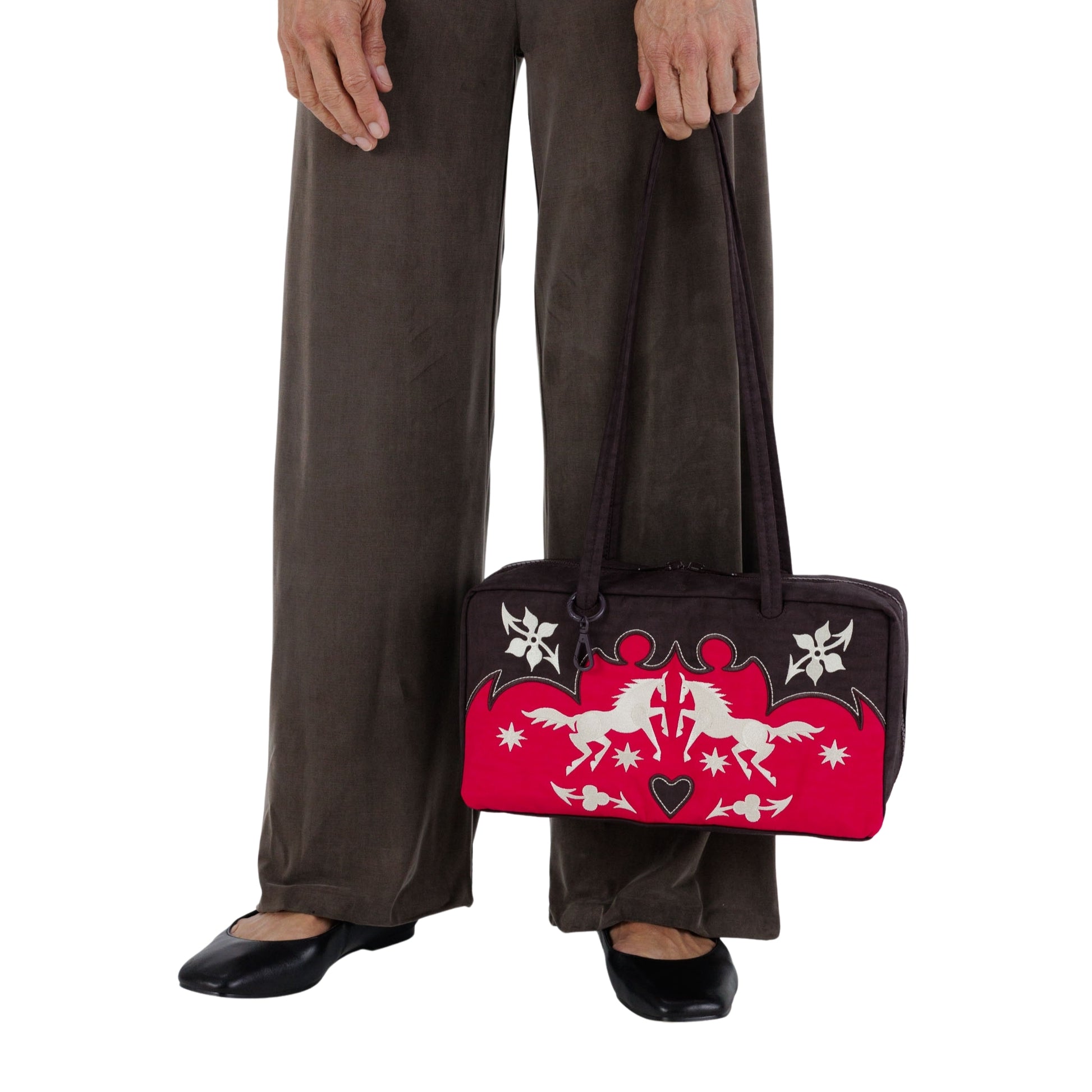 Baggu Nylon Bowler Bag