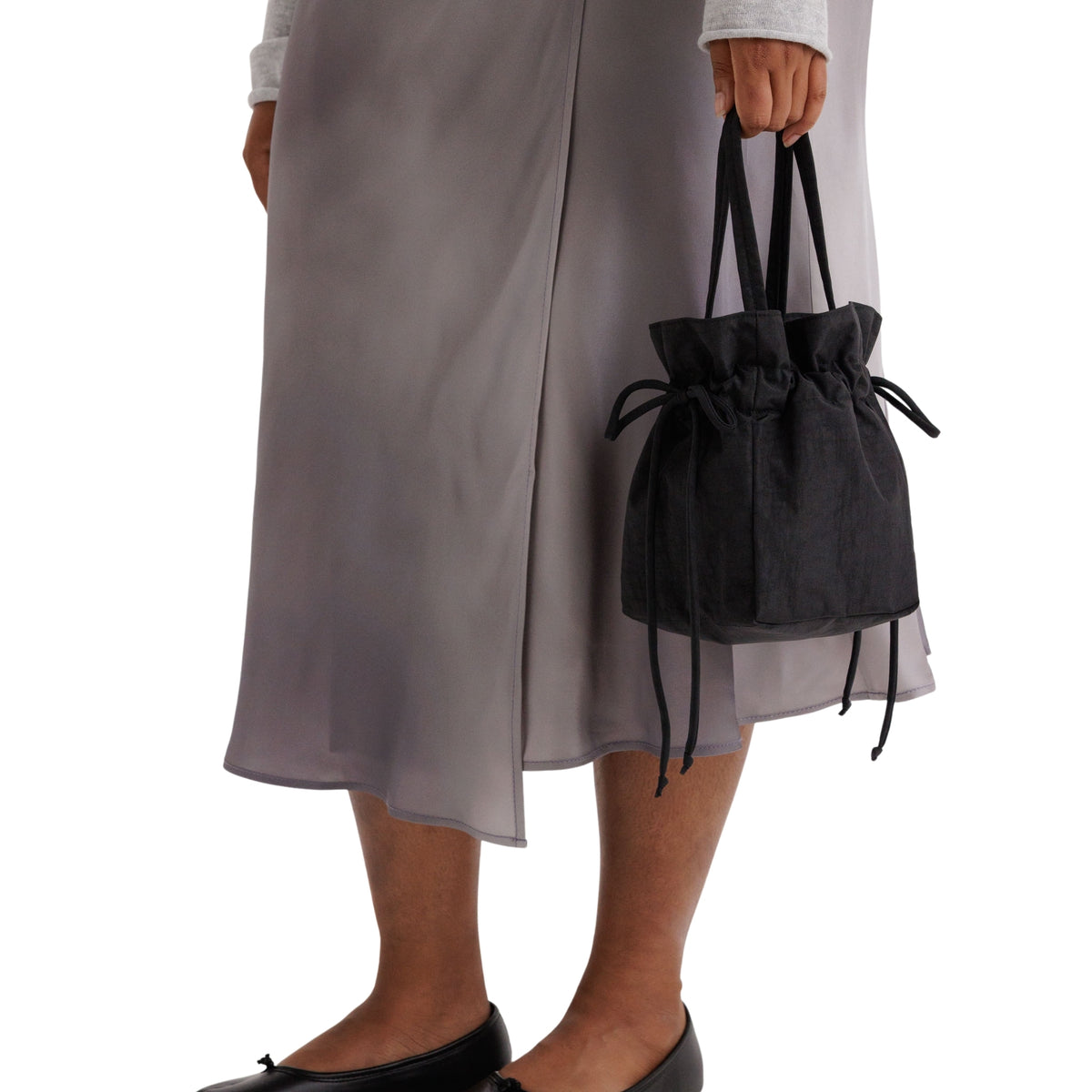 Baggu Nylon Drawstring Bag - Black – Te Koop