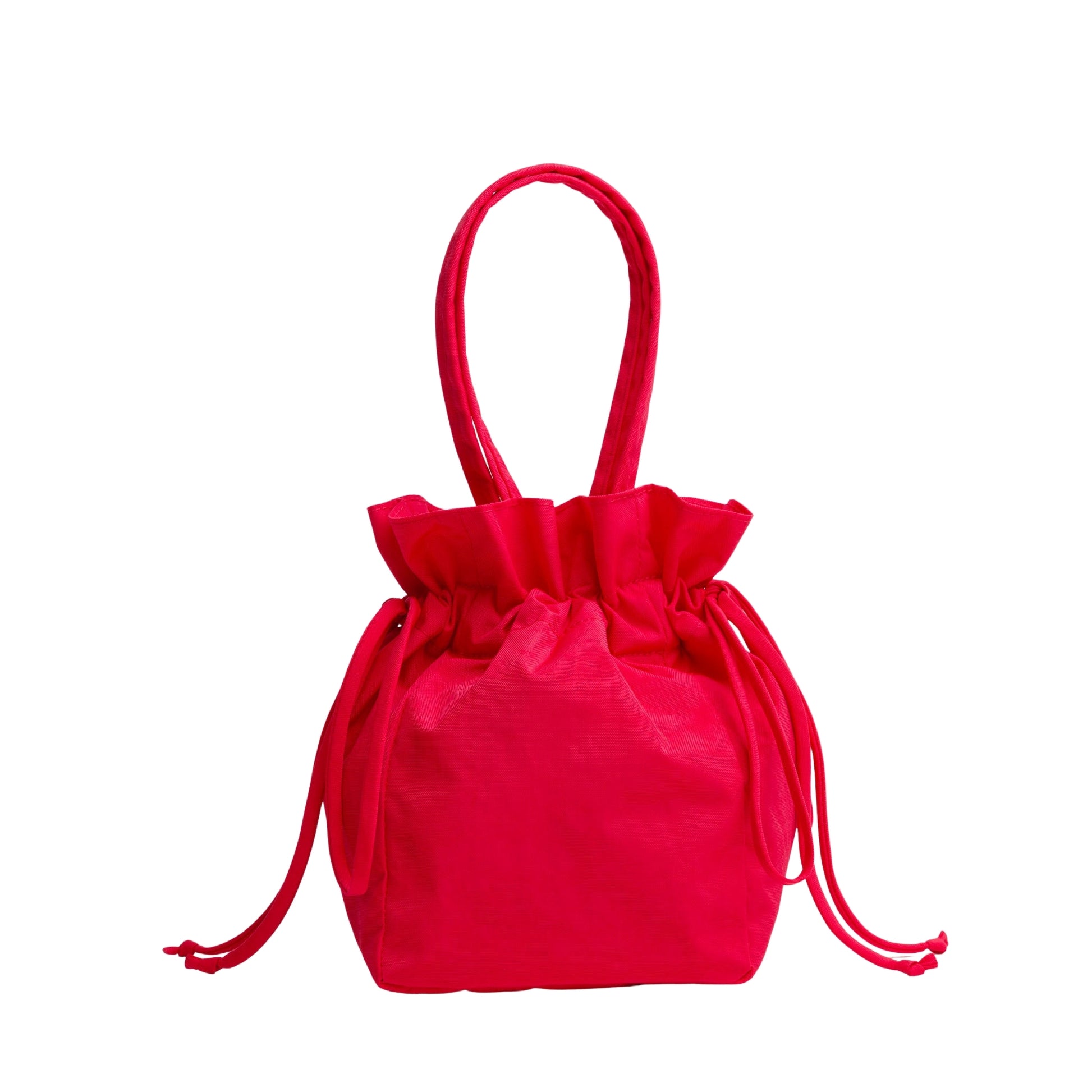 baggu velvet mini backpack Baggu Nylon Drawstring Bag in Candy Apple – Te Koop