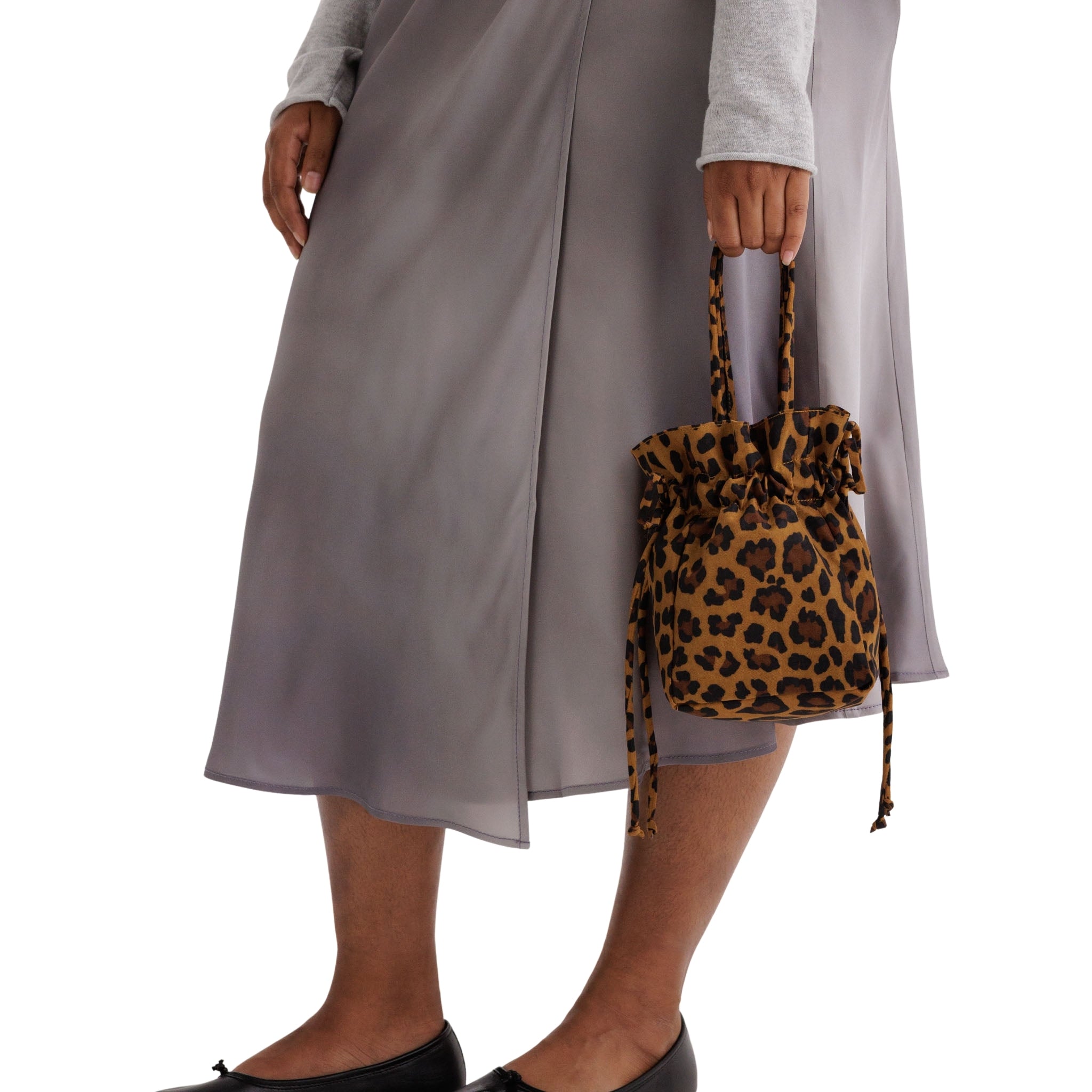 Baggu Nylon Drawstring Bag in Leopard – Te Koop