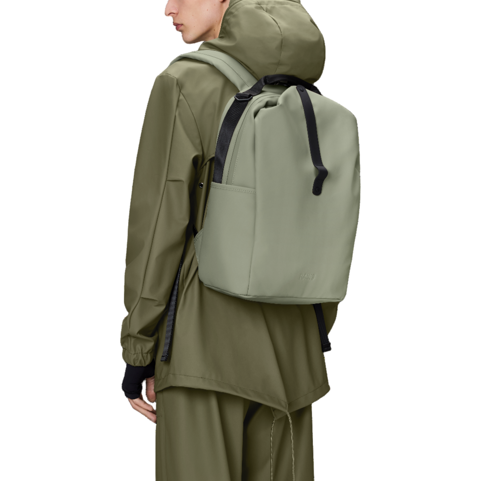 Rains Clip Front Backpack