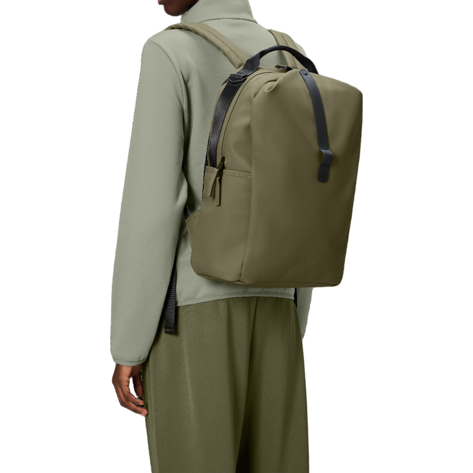 Rains Clip Front Backpack