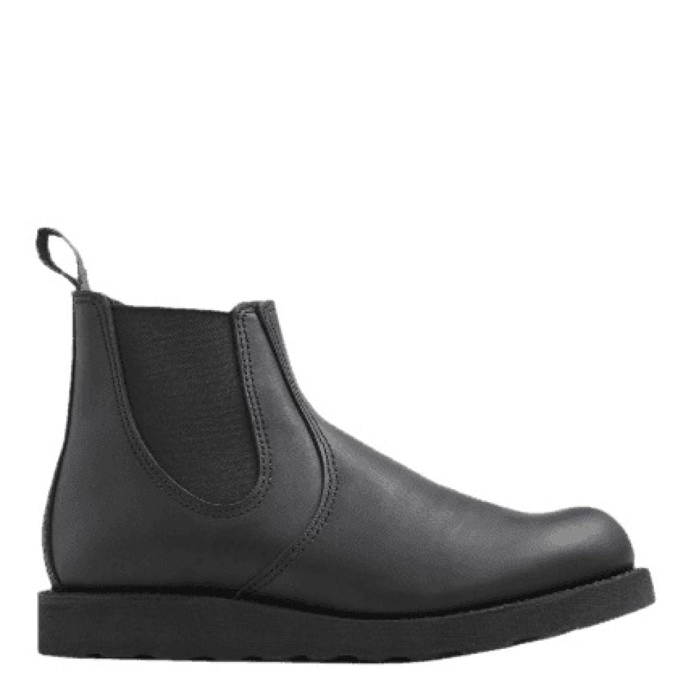 Red Wing Men's Classic Chelsea 3194 in Black Harness Leather