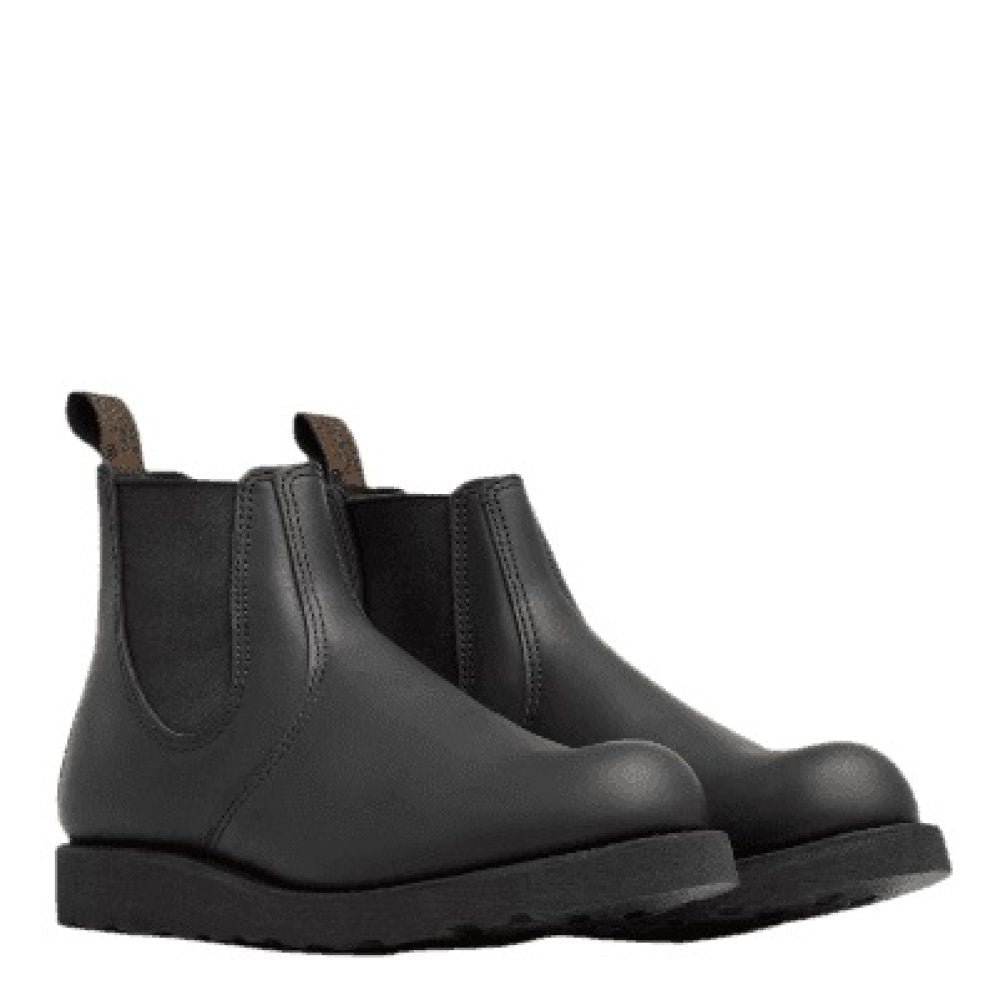 Red Wing Men's Classic Chelsea 3194 in Black Harness Leather