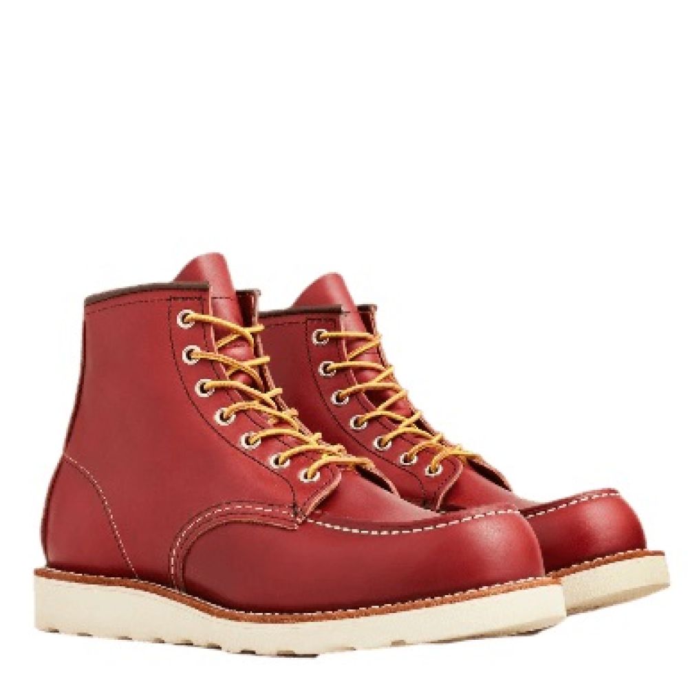 Red Wing Men's Classic 6 Inch Moc 8875 in Oro Russet Leather