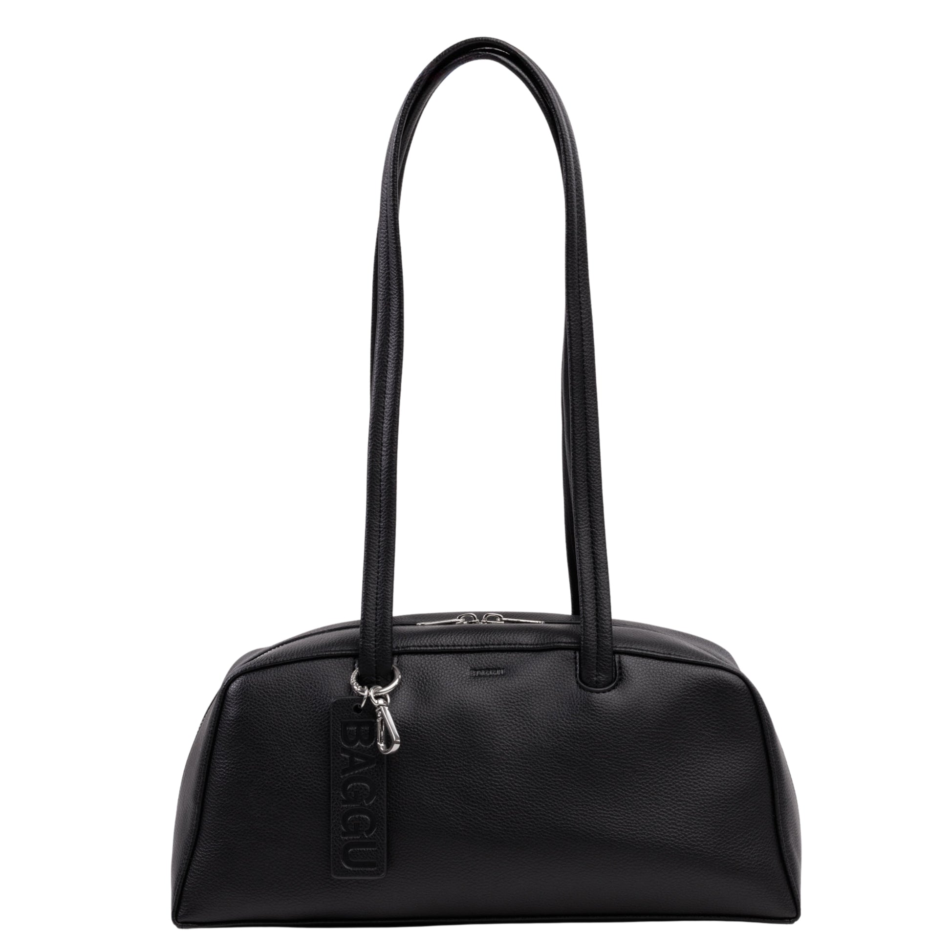 Baggu Recycled Leather Bowler Bag
