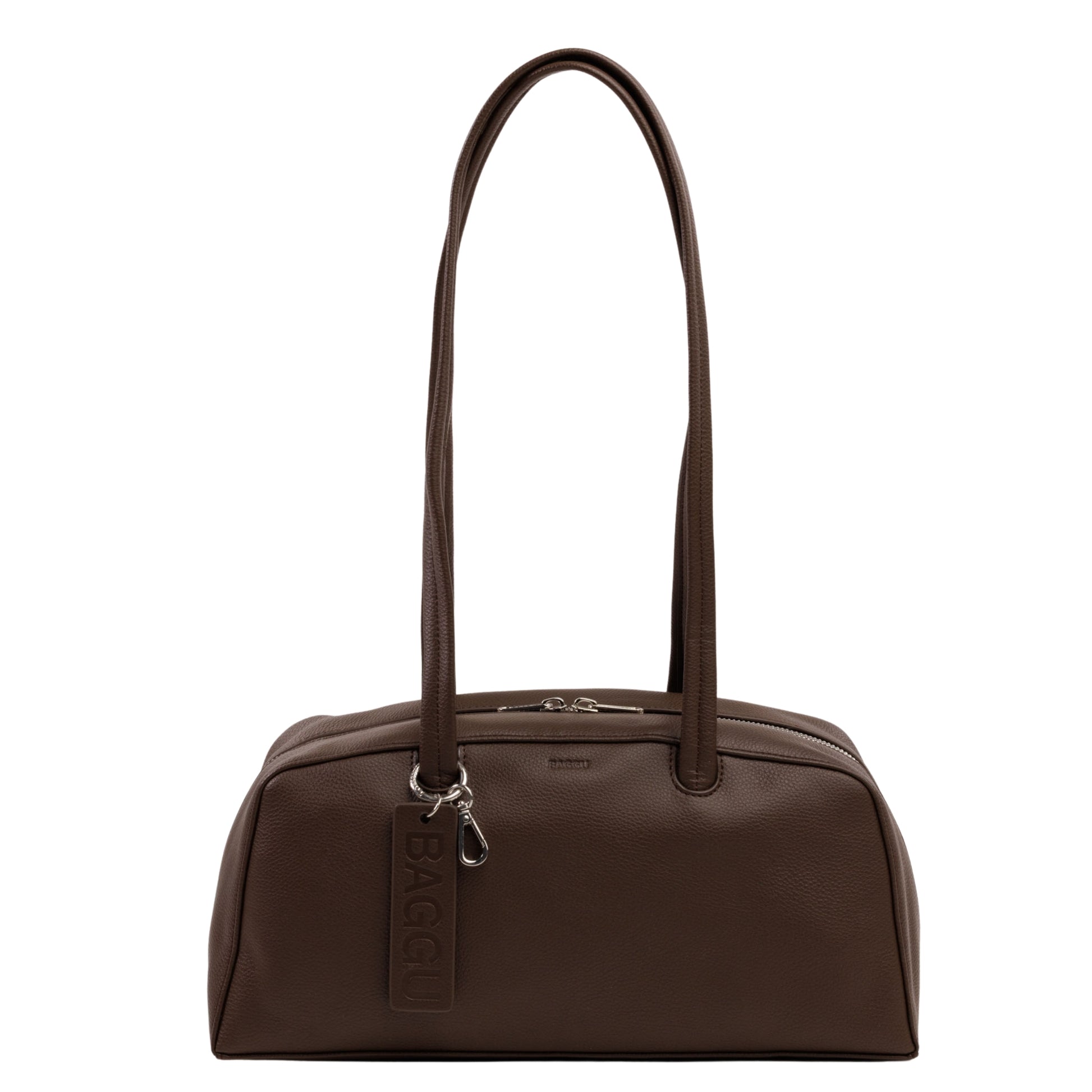 Baggu Recycled Leather Bowler Bag