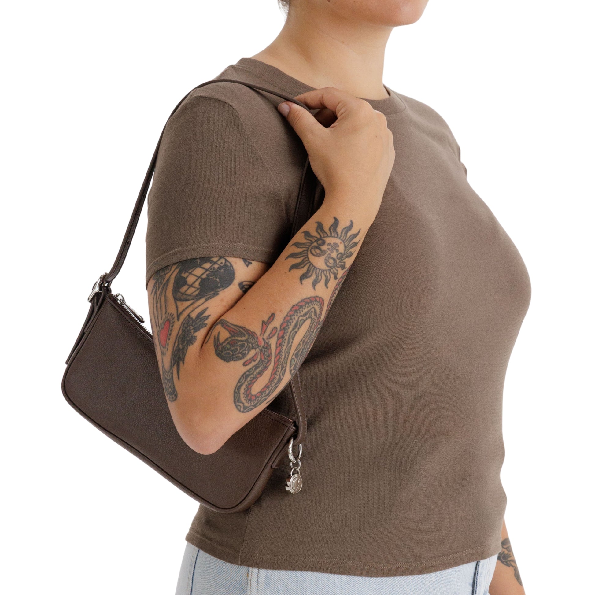 Baggu Recycled Leather Pochette