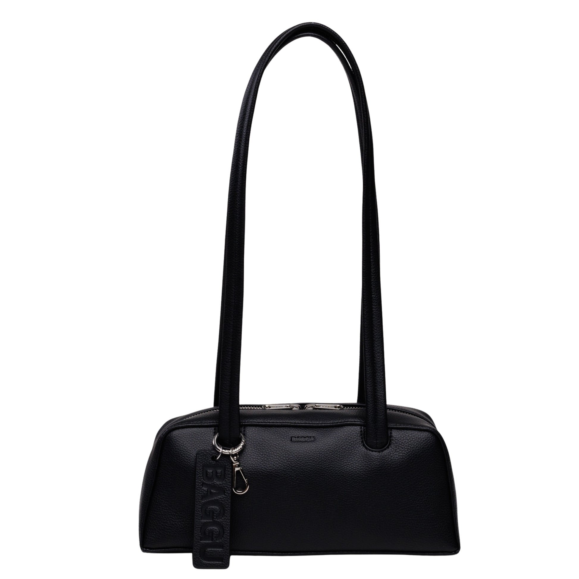 Baggu Small Recycled Leather Bowler Bag