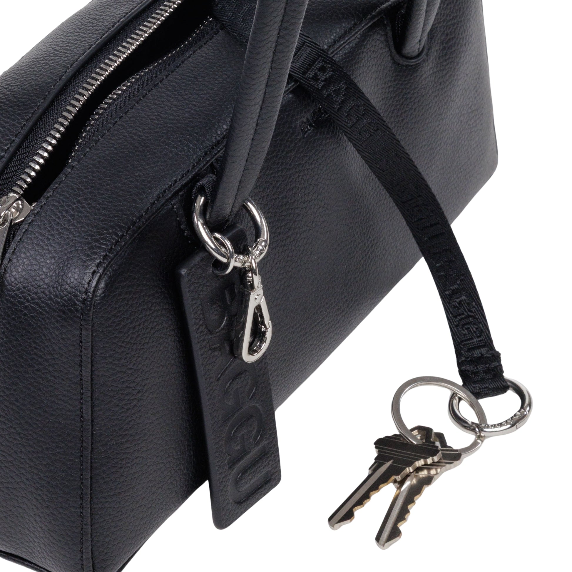 Baggu Small Recycled Leather Bowler Bag