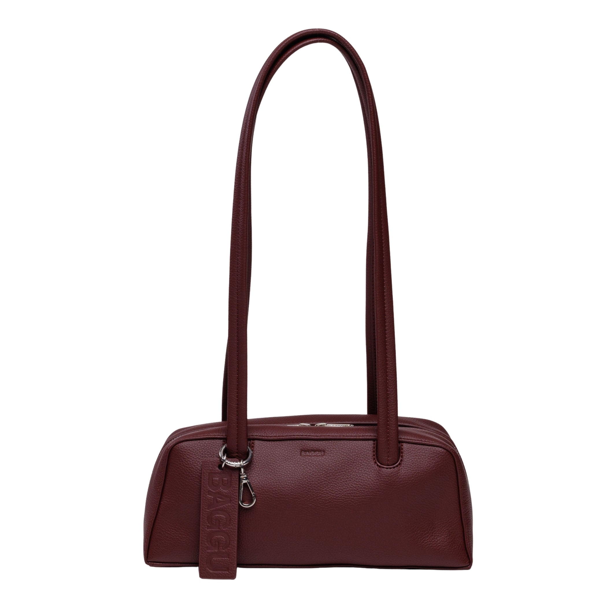 Baggu Small Recycled Leather Bowler Bag