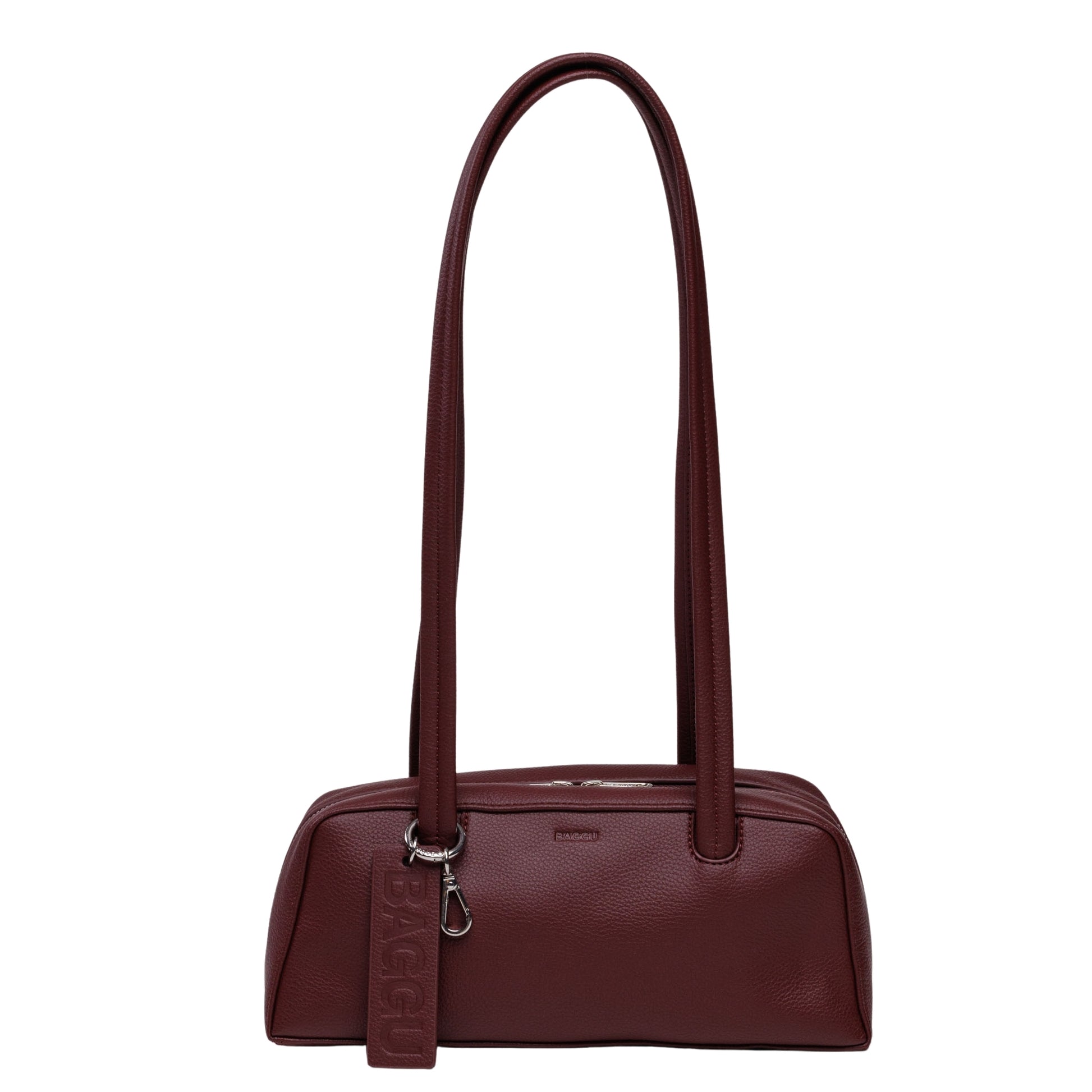 Baggu Small Recycled Leather Bowler Bag