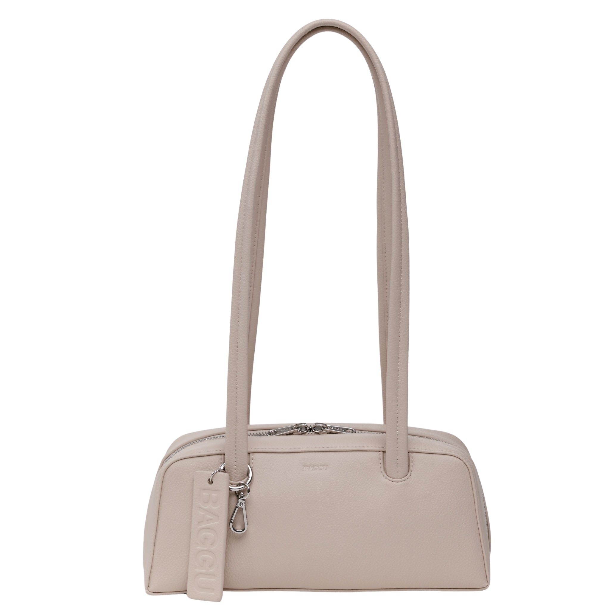 Baggu Small Recycled Leather Bowler Bag