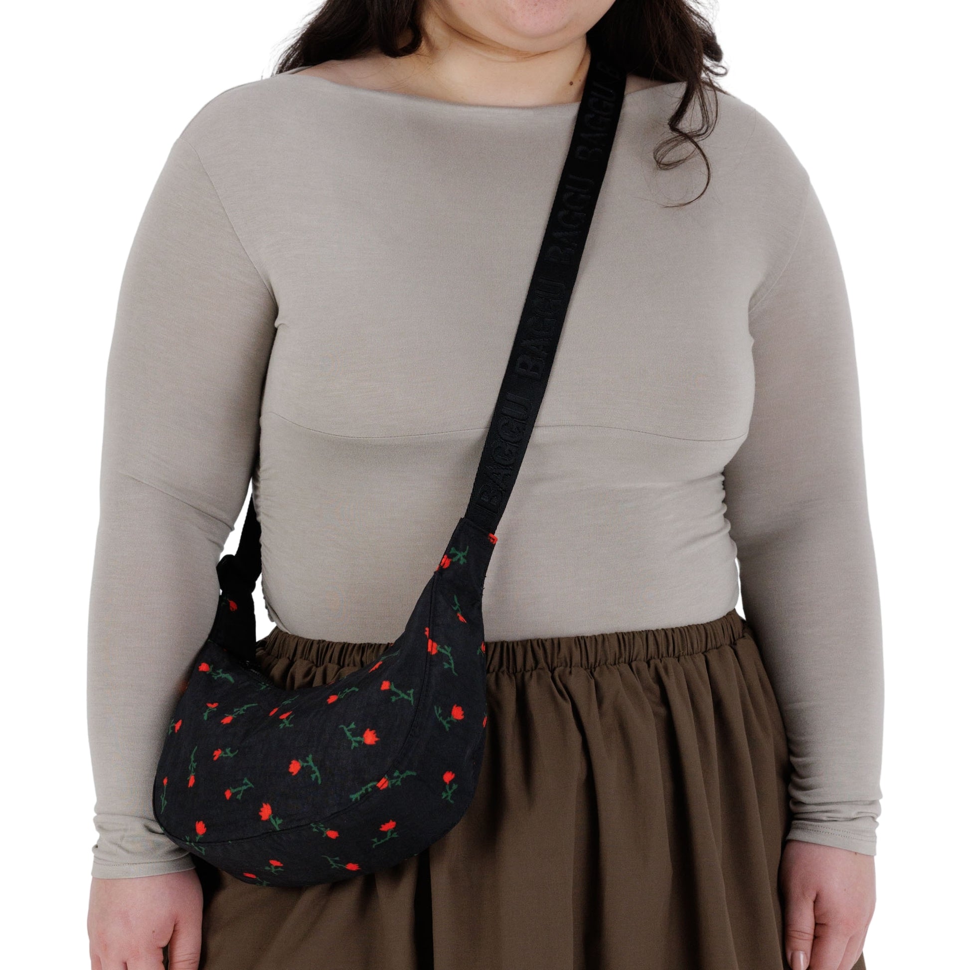 Baggu Small Nylon Crescent Bag