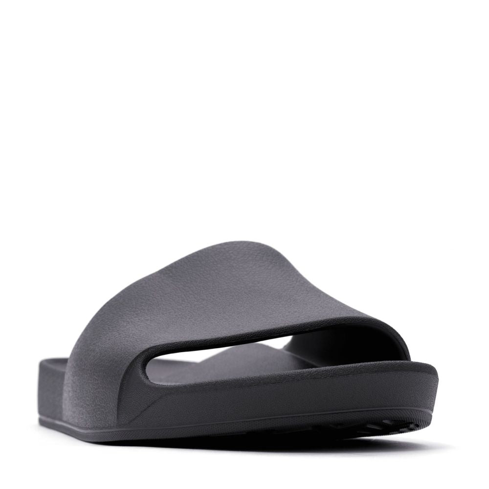Archies Arch Support Slides in Black