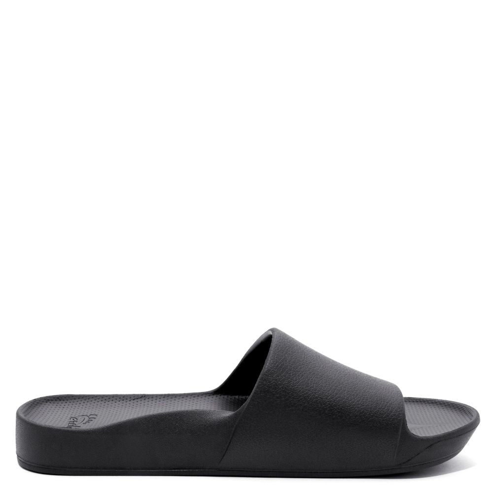 Archies Arch Support Slides in Black