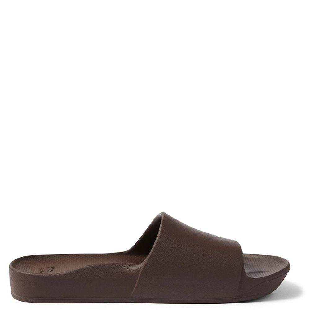 Archies Arch Support Slides in Brown