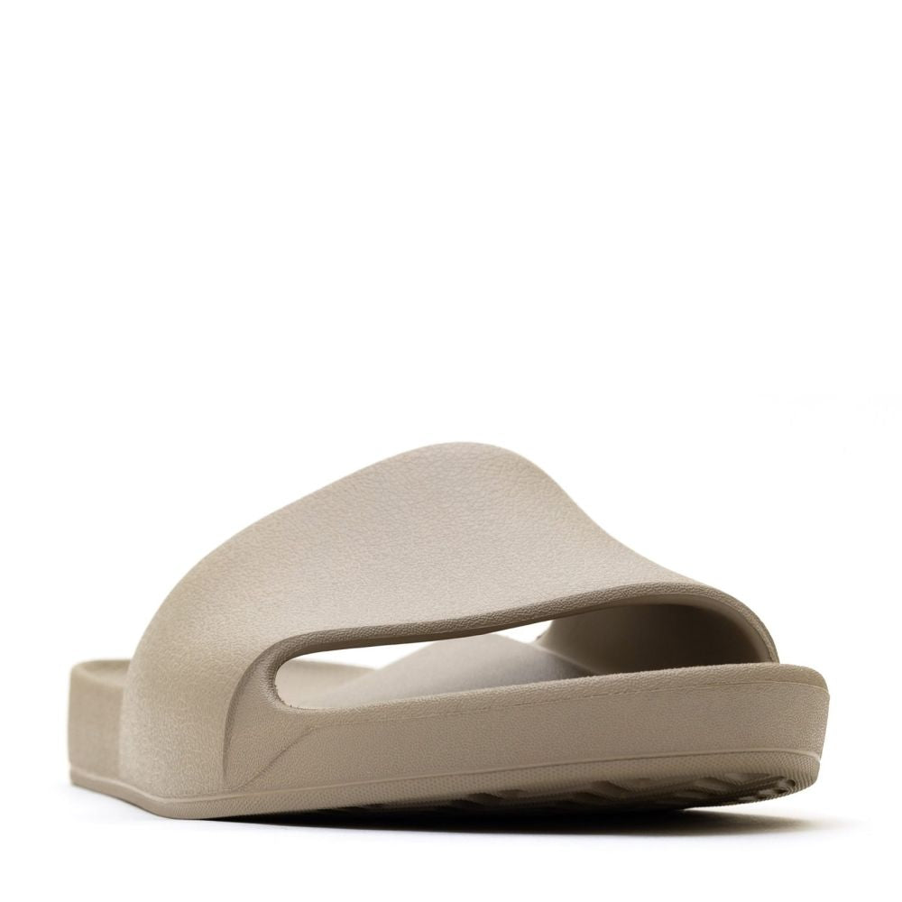 Archies Women's Arch Support Slides in Taupe