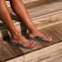 Archies Women's Arch Support Flip Flops in Charcoal - Getoutside Shoes