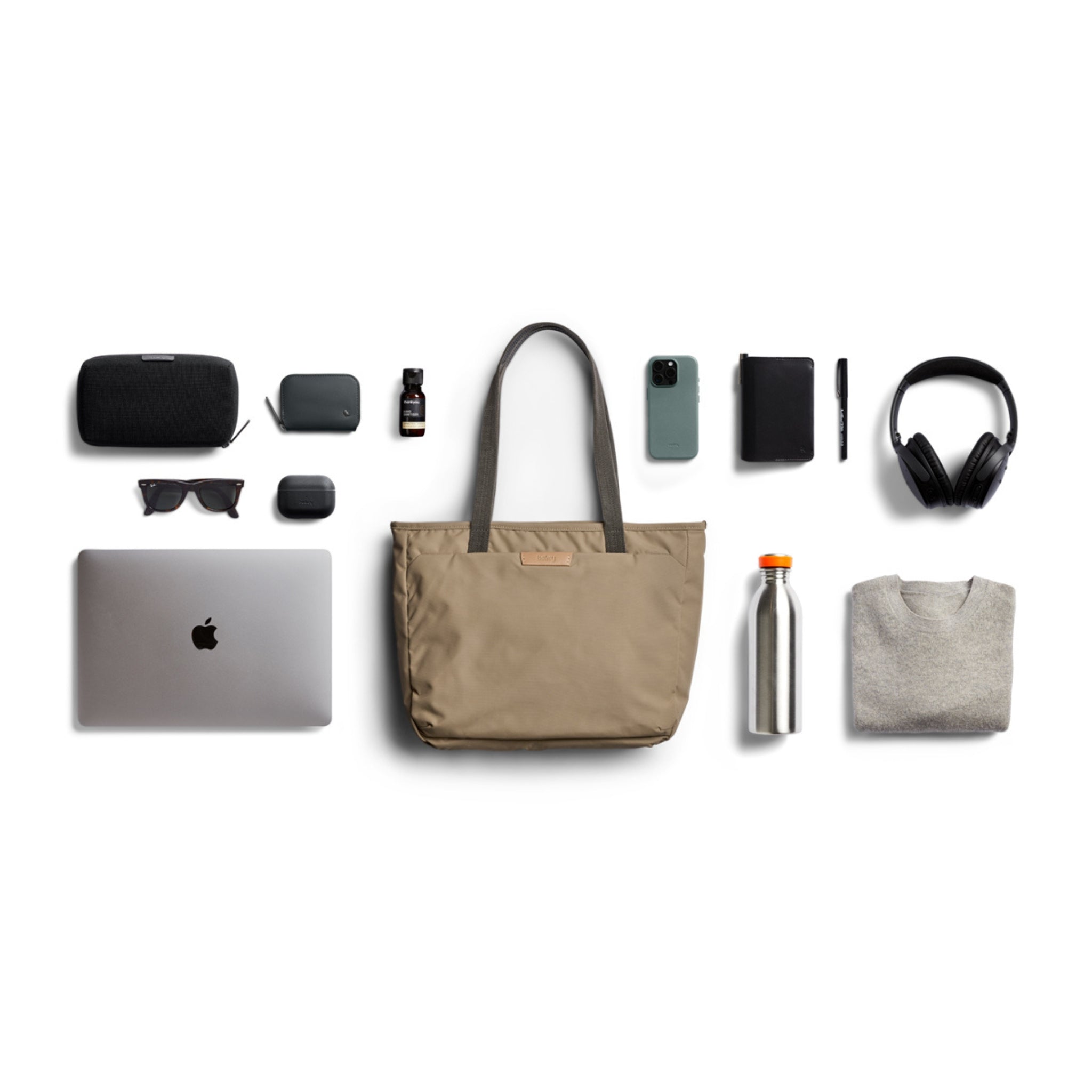 Bellroy Tokyo Tote Compact in Khaki – Te Koop