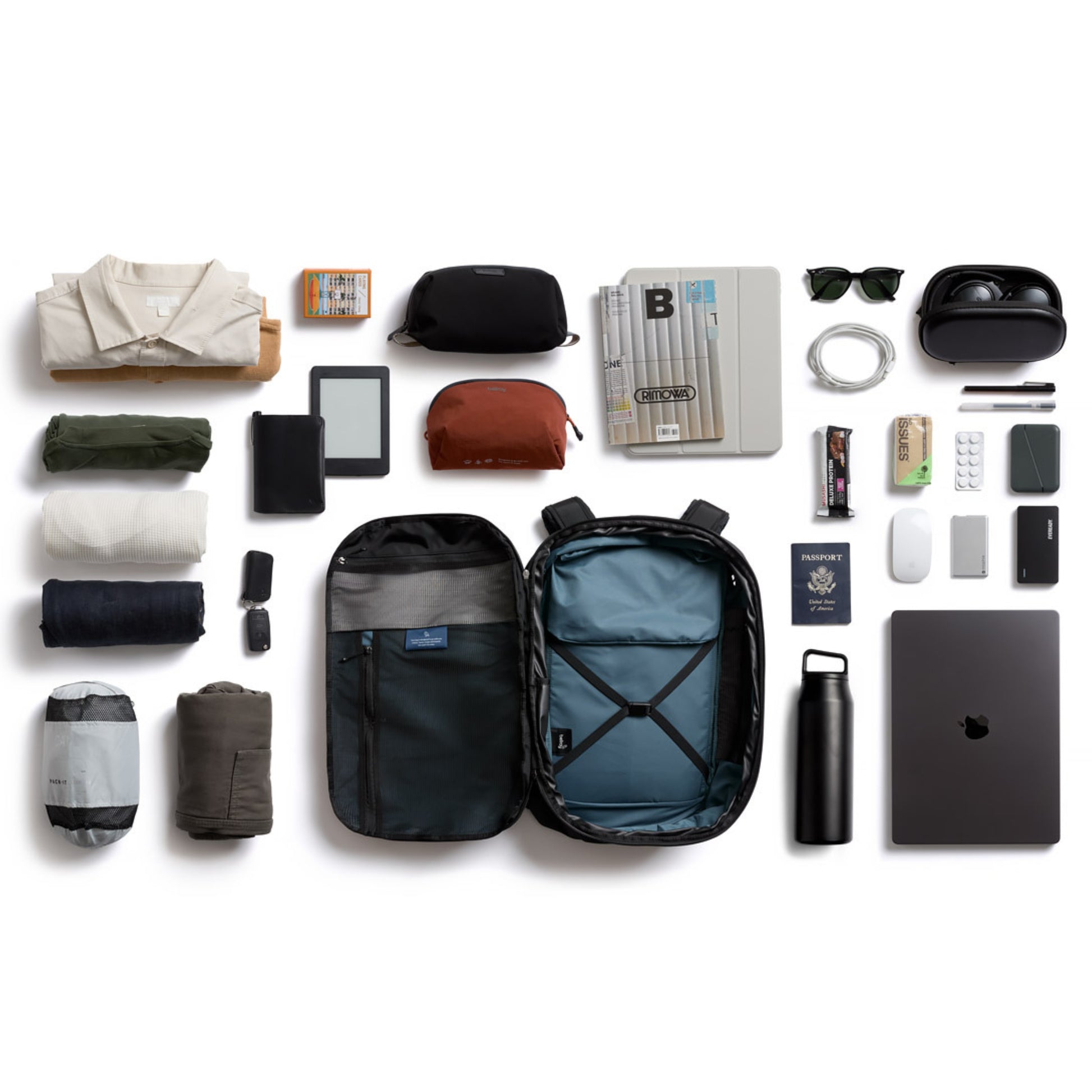 bellroy backpack with luggage pass through Bellroy Transit Travel Pack Pro – Te Koop