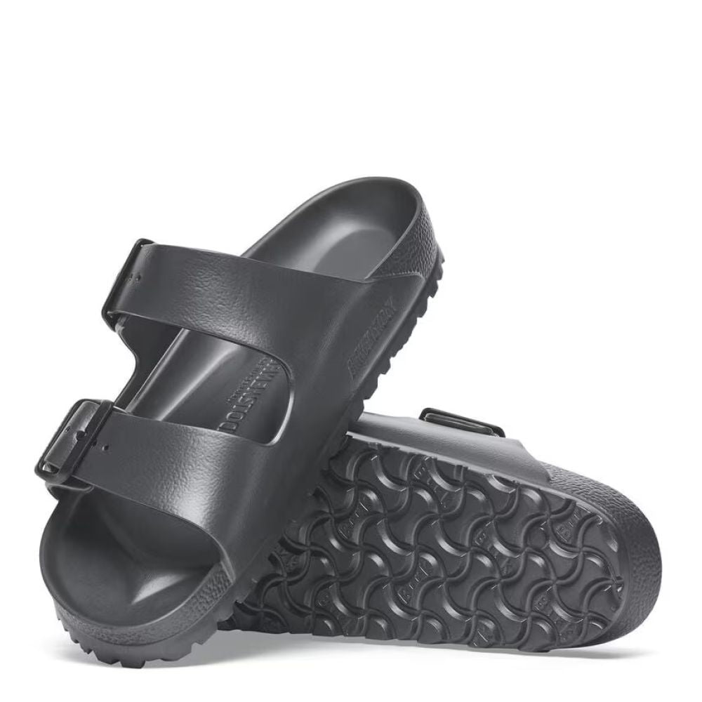 Birkenstock Women's Arizona EVA in Metallic Anthracite (Narrow Width)