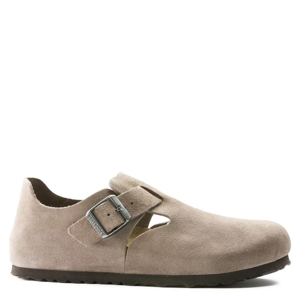 Birkenstock London Suede Leather in Taupe