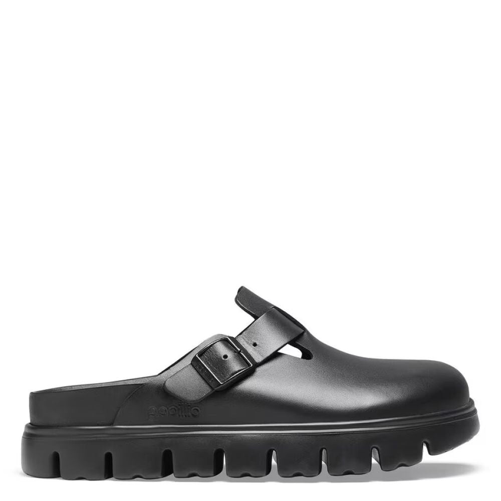 Birkenstock Women's Boston Chunky in Black (Narrow Width)