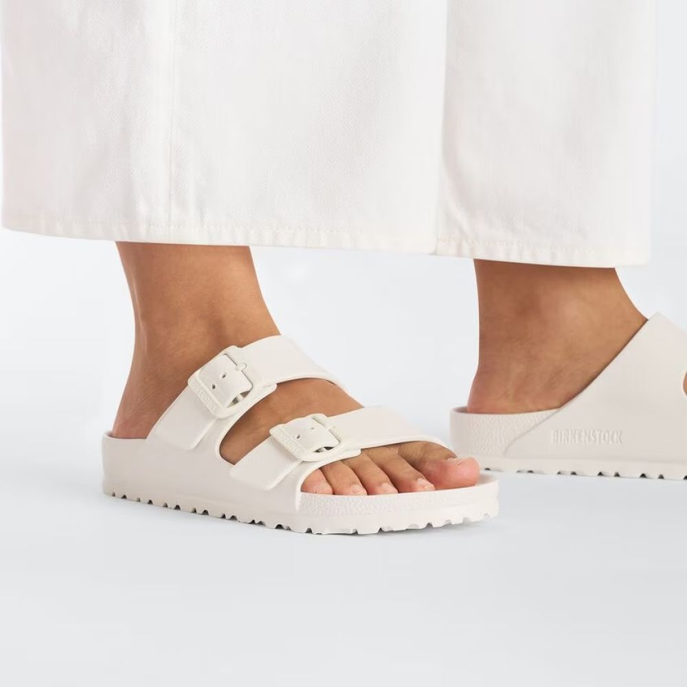 Birkenstock Women's Arizona EVA in Eggshell (Narrow Width)