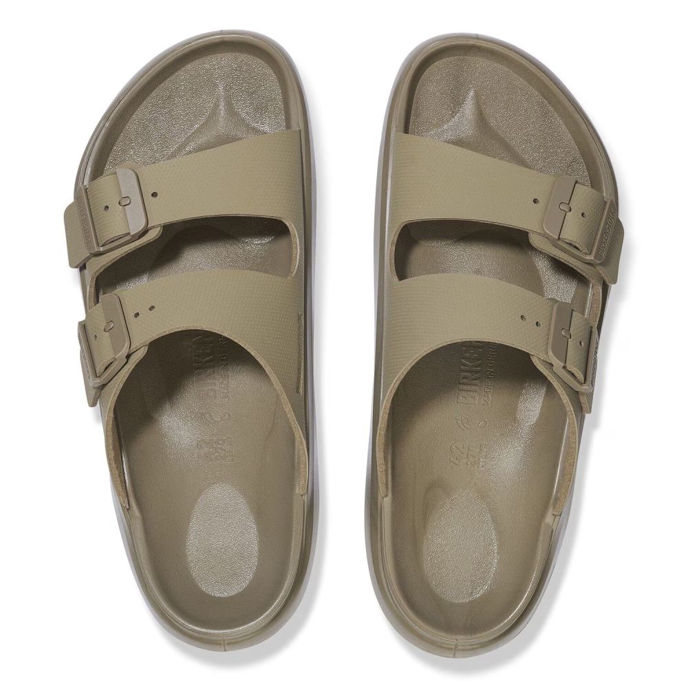 Birkenstock Men's Mogami Terra 2 Strap Birko-Flor in Apex Faded Khaki