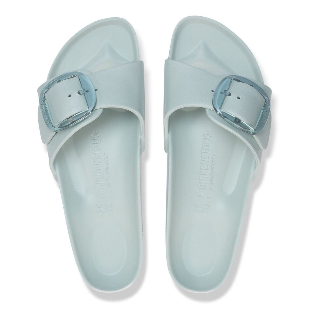 Birkenstock Madrid Big Buckle EVA in Surf Green (Narrow Width)