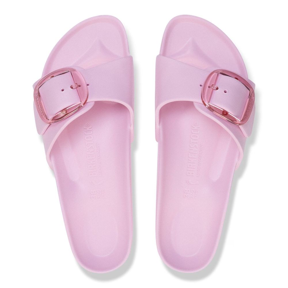 Birkenstock Madrid Big Buckle EVA in Fondant Pink (Narrow Width)