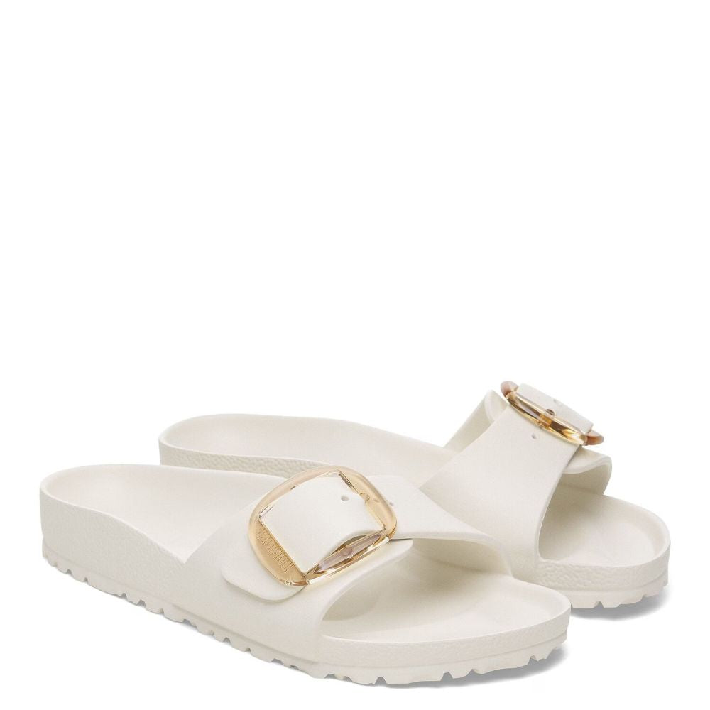 Birkenstock Madrid Big Buckle EVA in Eggshell (Narrow Width)