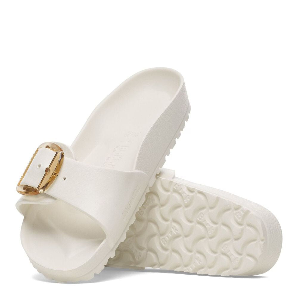 Birkenstock Madrid Big Buckle EVA in Eggshell (Narrow Width)