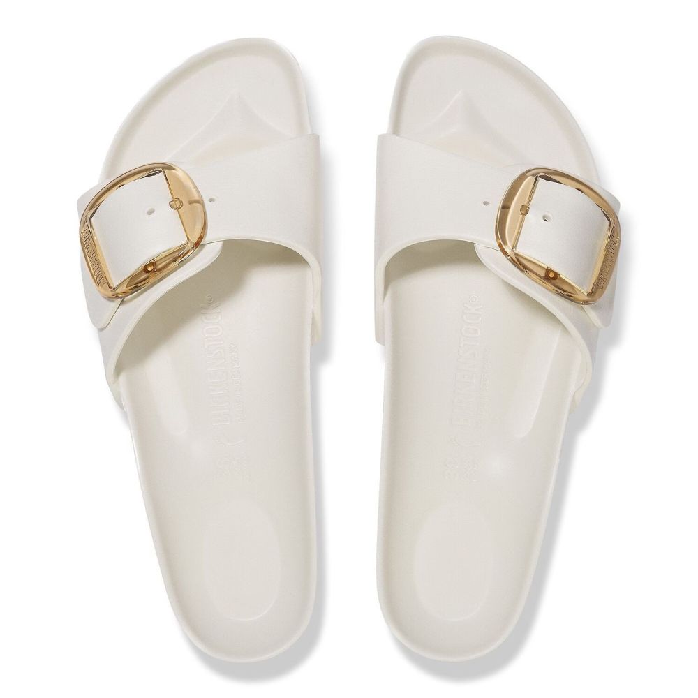 Birkenstock Madrid Big Buckle EVA in Eggshell (Narrow Width)