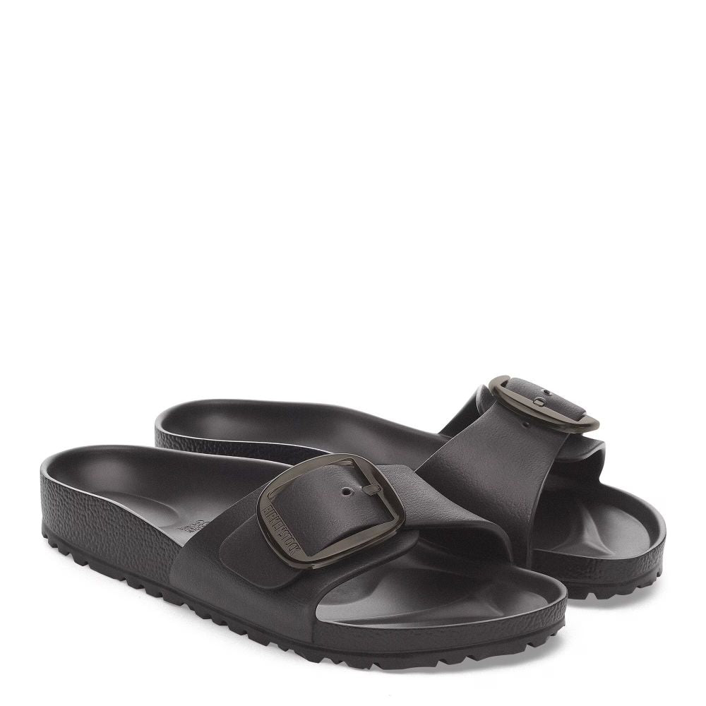 Birkenstock Madrid Big Buckle EVA in Black (Narrow Width)