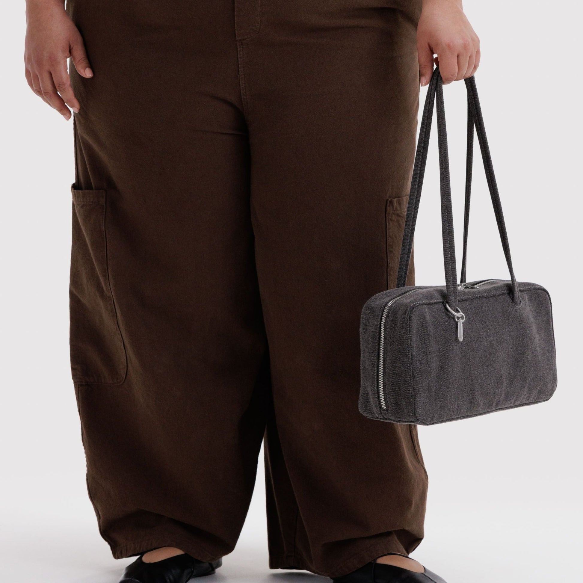 Baggu Denim Bowler Bag