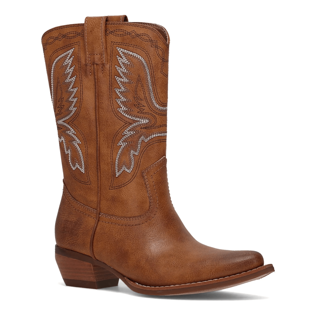 Frye and Co. Women's Irlene Short Deco Stitch in Caramel - Getoutside Shoes