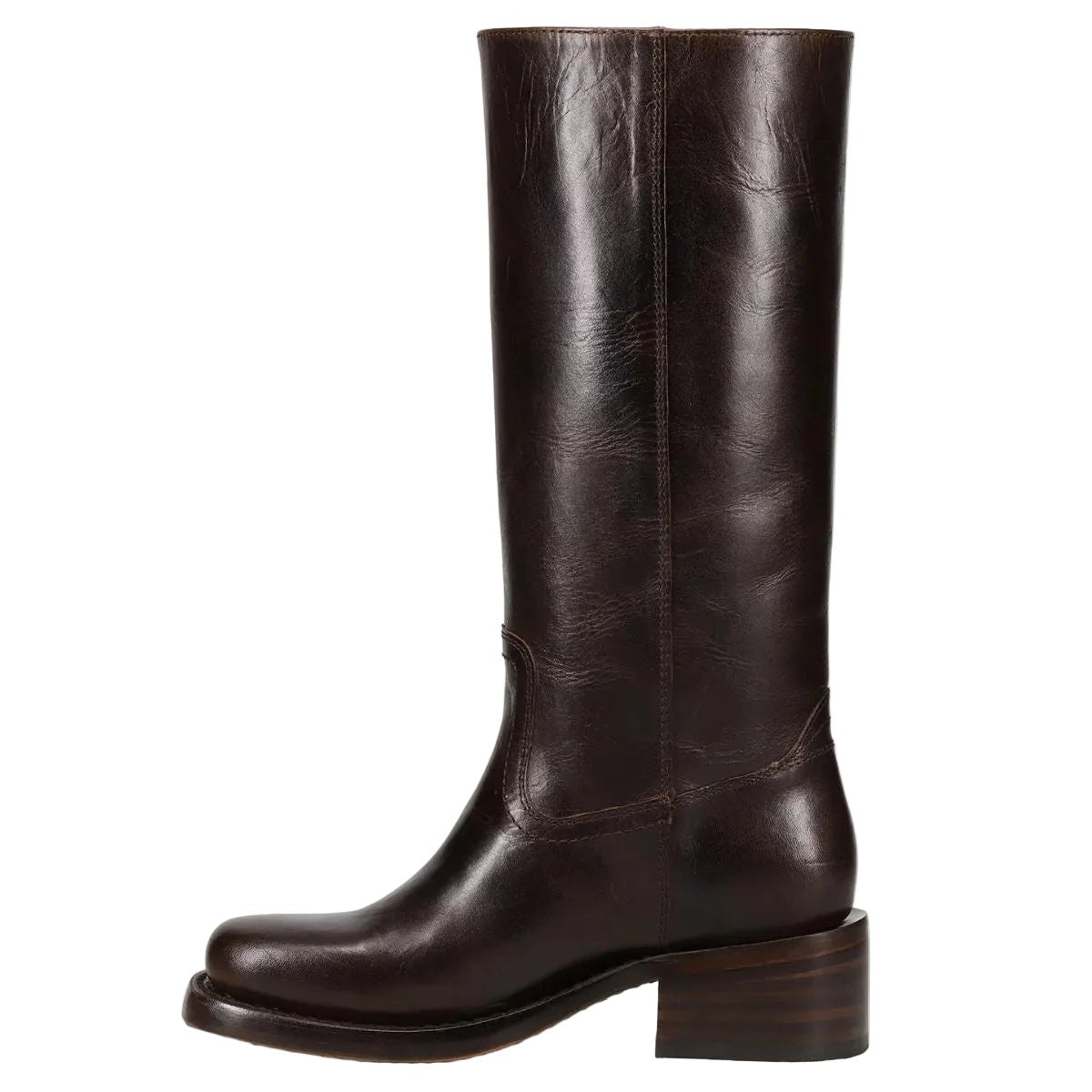 Frye Women's Campus 14L in Bourbon/Mont Blanc - Getoutside Shoes